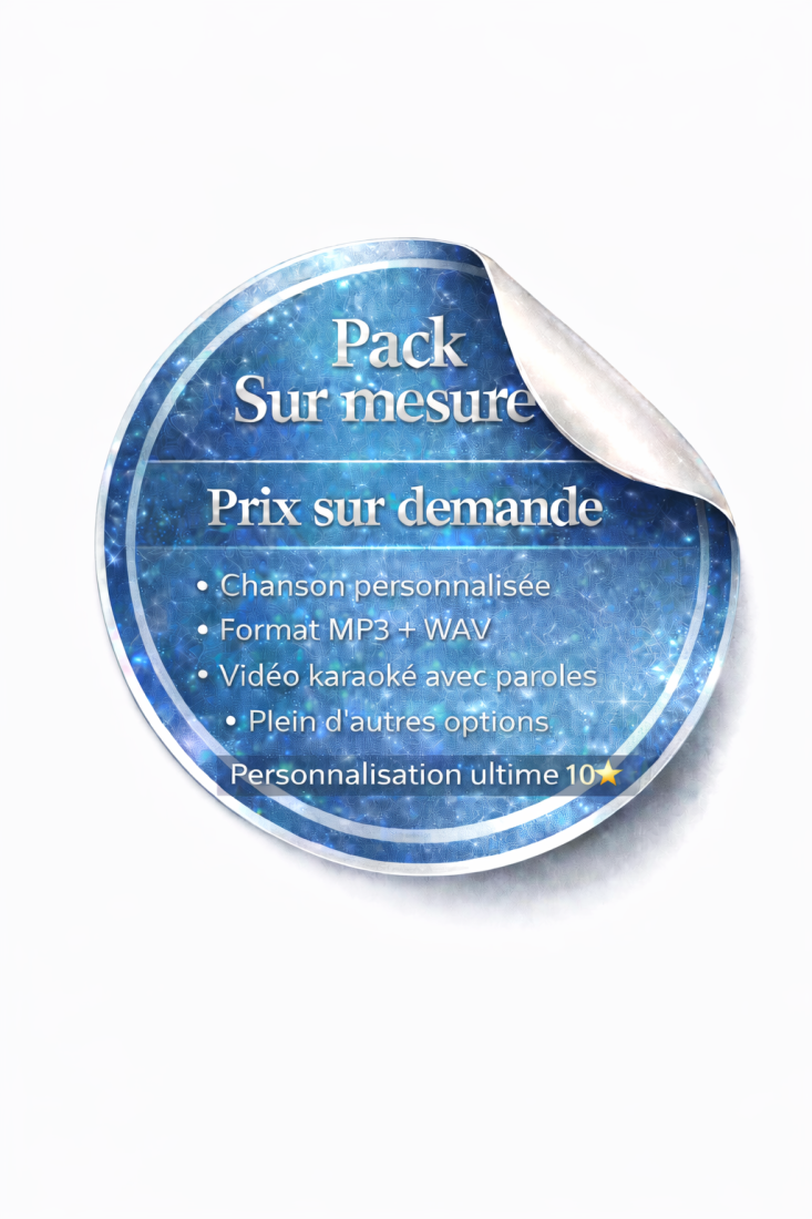 Pack sur mesure